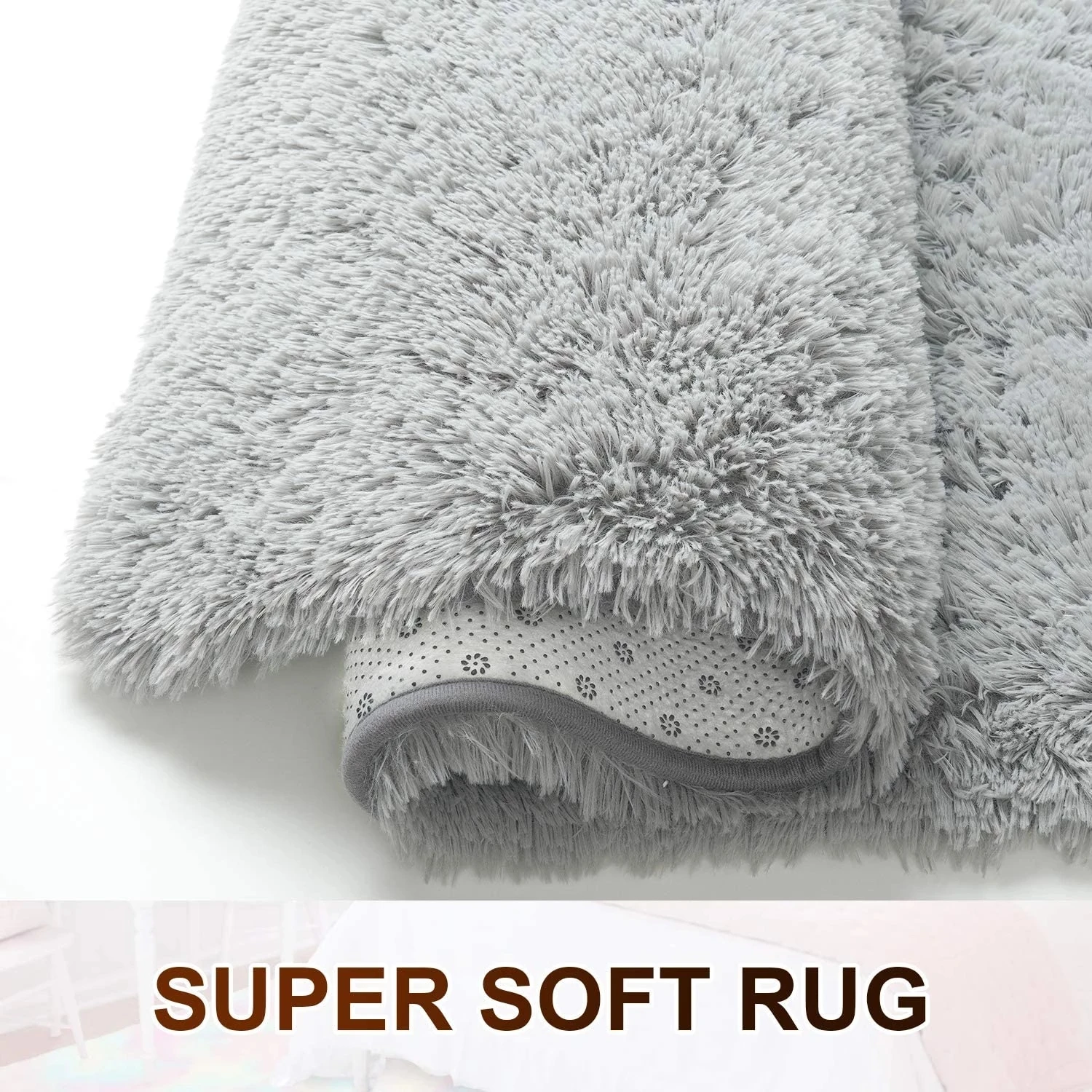 Современный пушистый ковер коврик с ворсом для Гостиная мягкий детской комнаты