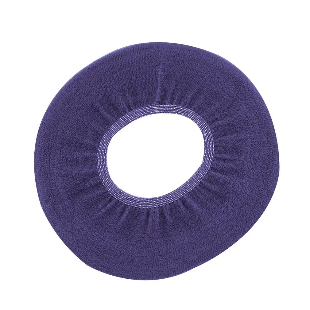 2018 моющаяся удобная ткань из волокна О образное теплое сиденье для туалета Чехол