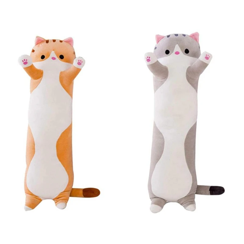 

Kawaii Baby Stuffed Animal Plush Cat Soft Toy Pillow Doll Toy Gifts,Cute Soft Plush Animal Pillow Stuffed,90cm