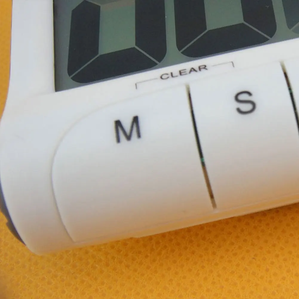 Домашний декор домашний цифровой будильник большой экран Таймер кухонный