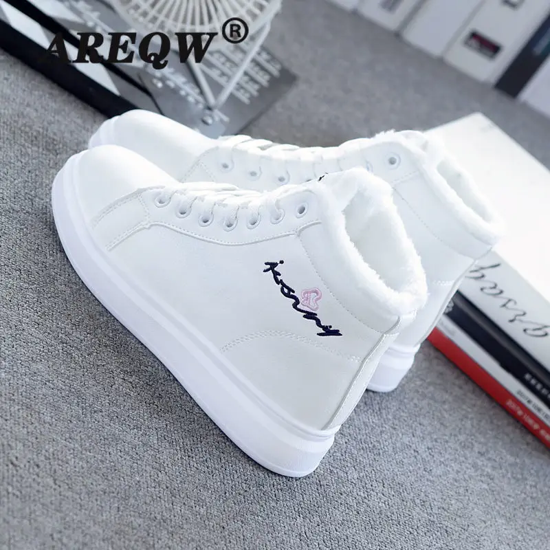 

Women Winter Snow Boots 2021 New Fashion Style High-top Shoes Casual Woman Waterproof Warm Woman Female High Quality