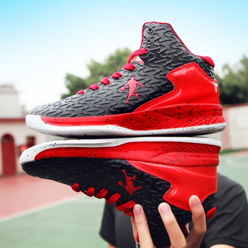 

Взрывобезопасные баскетбольные ботинки с резиновой подошвой, супер захват, Нескользящие износостойкие кроссовки, мягкая подкладка, удобна...