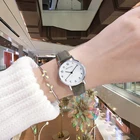 Часы наручные женские с кожаным ремешком, простые винтажные маленькие повседневные спортивные, подарок для женщин, 2021