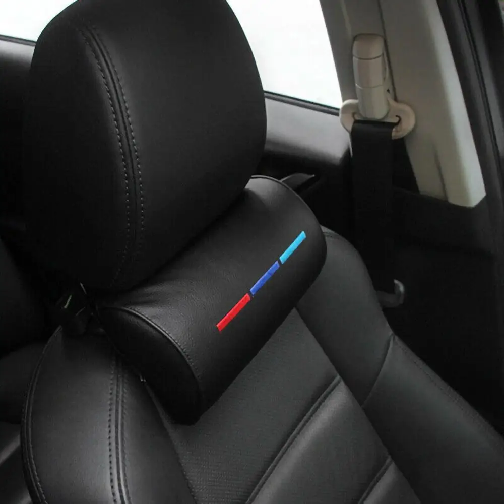

1PC Car Styling Seat Neck Pillow Protection Auto Headrest Support Rest Travelling Car Headrest Neck for B M W Interior Accesori