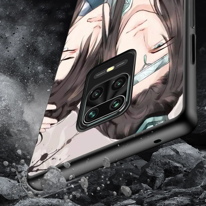 

Fashion Mo Dao Zu Shi For Xiaomi Redmi Note10 10S 9T 9S 9 8T 8 7 6 5A 5 4 4X Prime Pro Max Black Phone Case