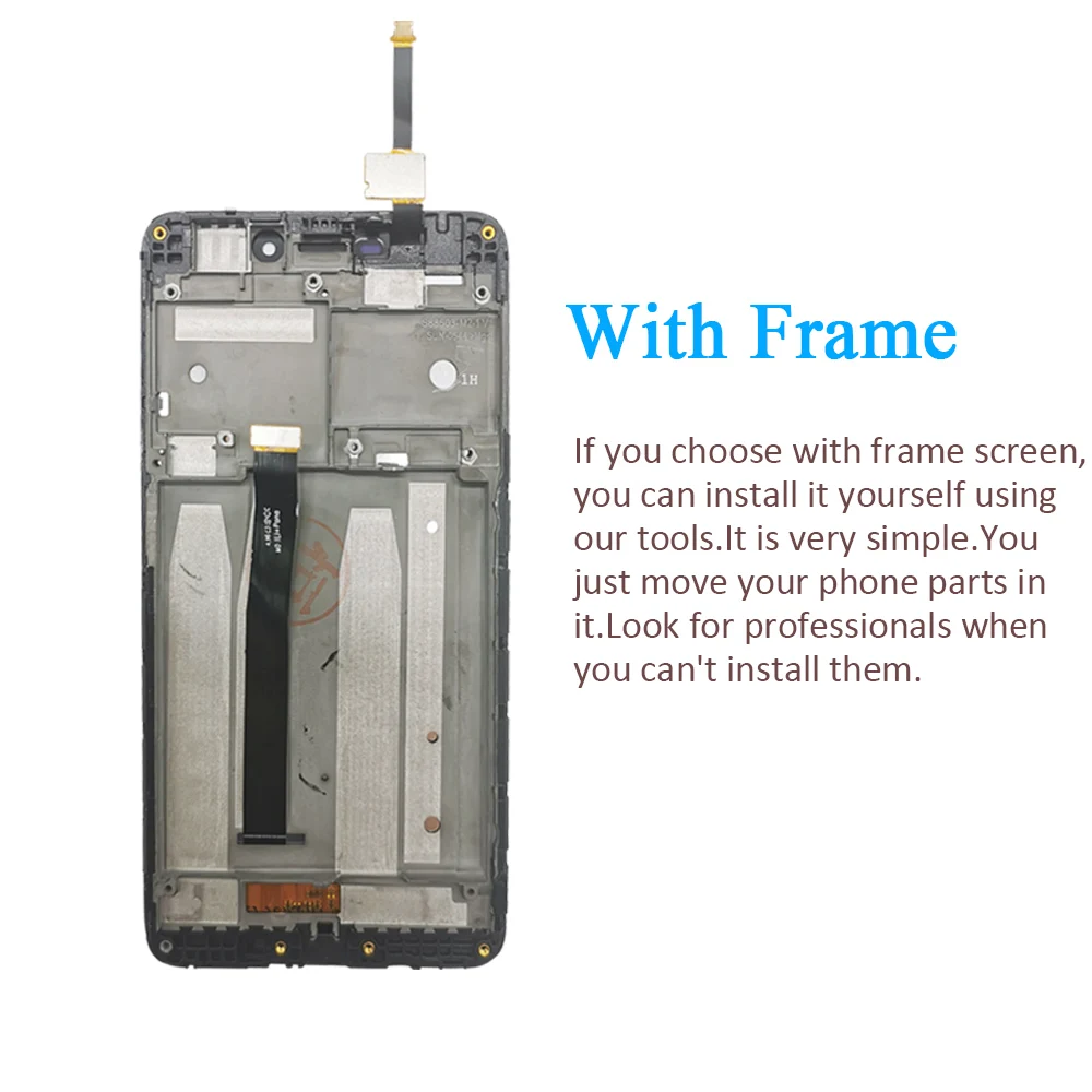 pinzheng phone lcd for xiaomi redmi 4a display touch screen digitizer replacement screen for redmi 4a lcd display with frame free global shipping