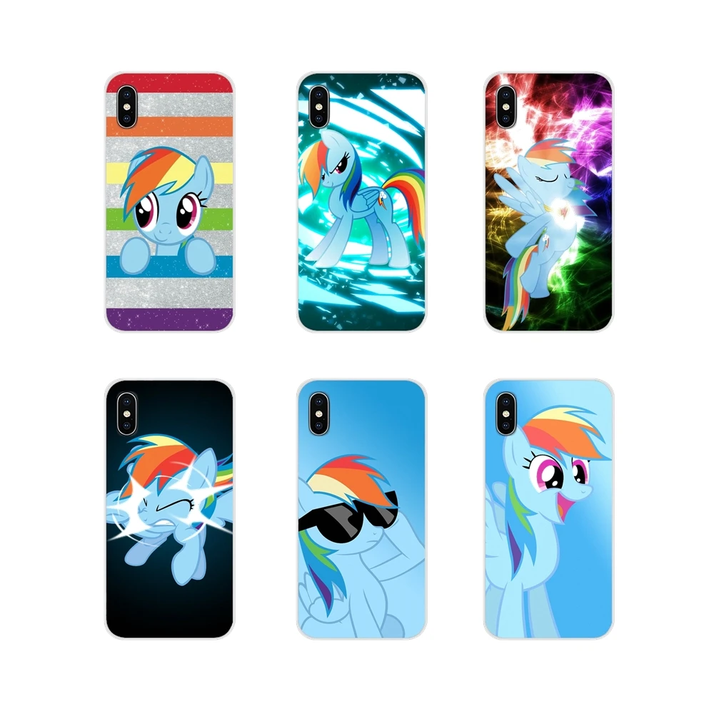 Чехол для мобильного телефона My Little Pony Rainbow Dash huawei G7 G8 P7 P8 P9 P10 P20 P30 Lite Mini Pro P Smart Plus 2017