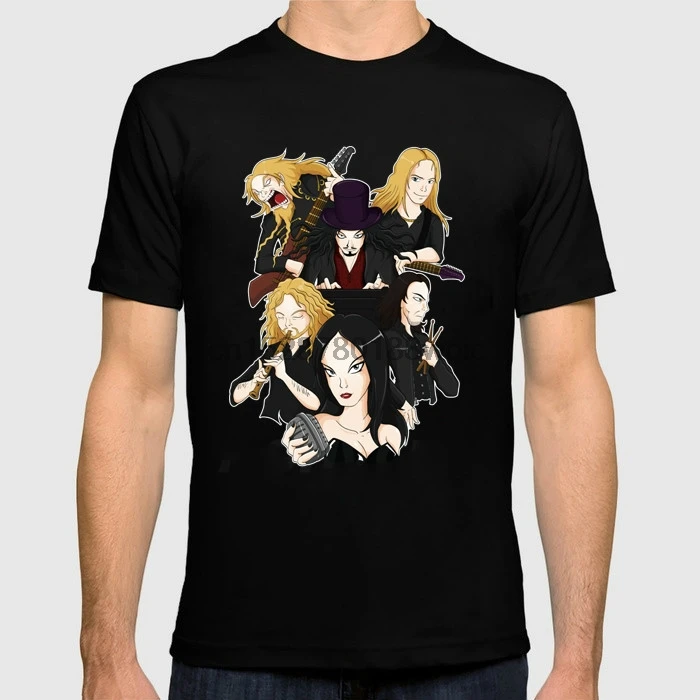 Футболка с принтом рок-группы Nightwish Forms | Мужская одежда