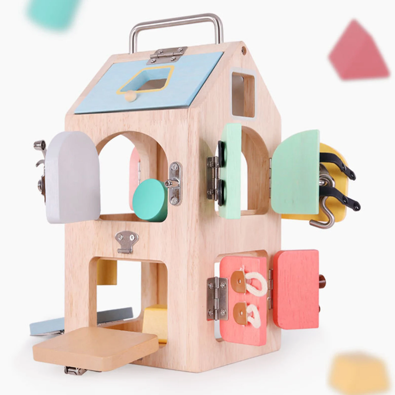 

Montessori Lock Box Toy Learning Education Toys Life Skill Toy for Kids Boys Girls