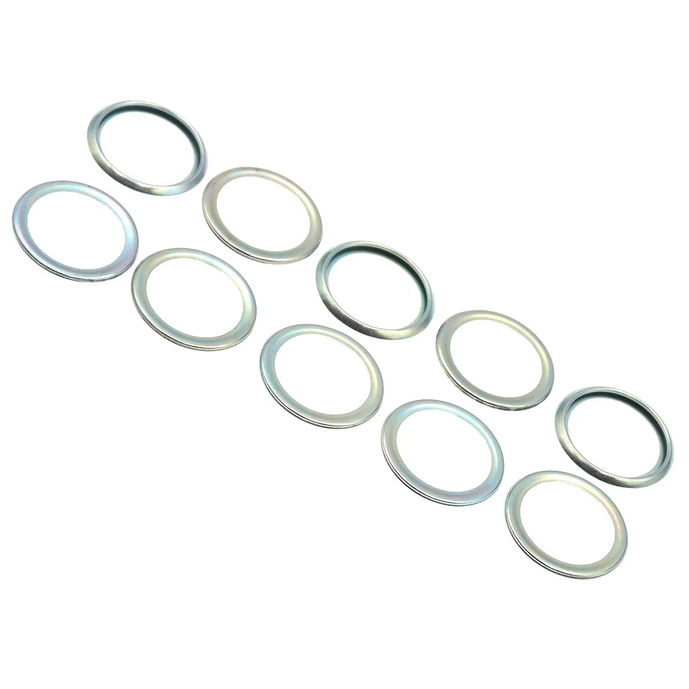 

10pcs Oil Drain Plug Crush Washer Gaskets for Subaru Impreza Legacy Forester 1985-2018 11126AA000 Automobile Accessories