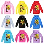 Весенние толстовки для маленьких мальчиков, детская одежда, детская спортивная толстовка для девочек Pixar Toy Story 4, куртка с принтом Базз Вуди, футболка с длинным рукавом