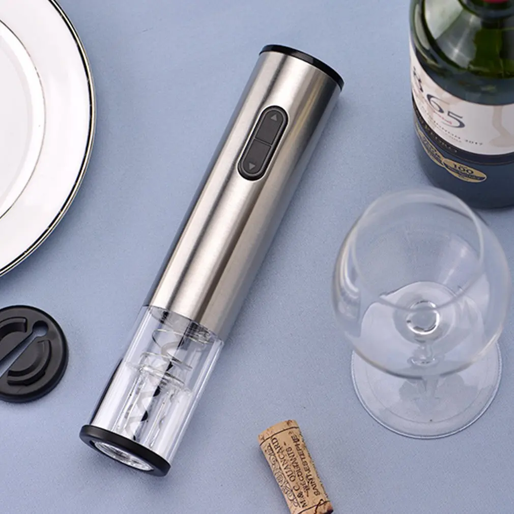 

Electric Wine See-through Corkscrew Simple Wine Seal Remover No Dripping And Fresh Taste Durable Corkscrew For Wine Lover