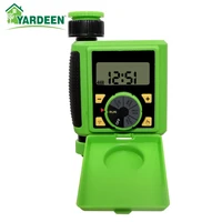 yardeen new arrival screen lcd automatic electronic water timer solenoid valve garden irrigation controller system green