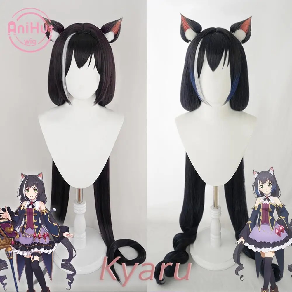 [Anihut】парик принцессы kyaru Connect! Re: погружения Косплэй термостойкие синтетические