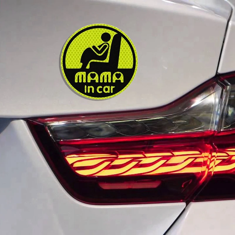 Автомобильная наклейка для беременных на борту Nissan мама в автомобиле с