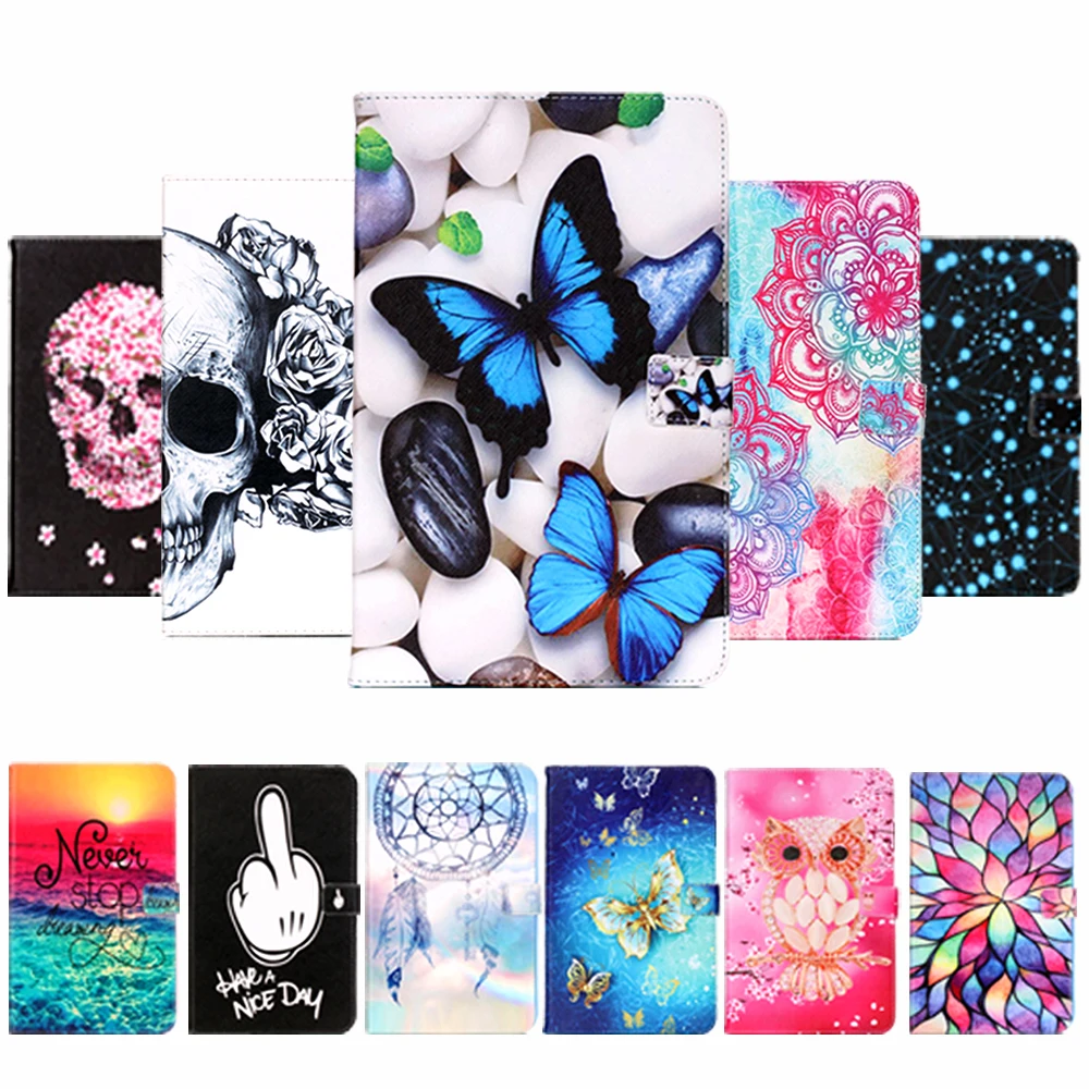 Модный чехол с цветочным рисунком для Samsung Galaxy Tab A A6 10 1 2016 T580 T585 T580N планшета |