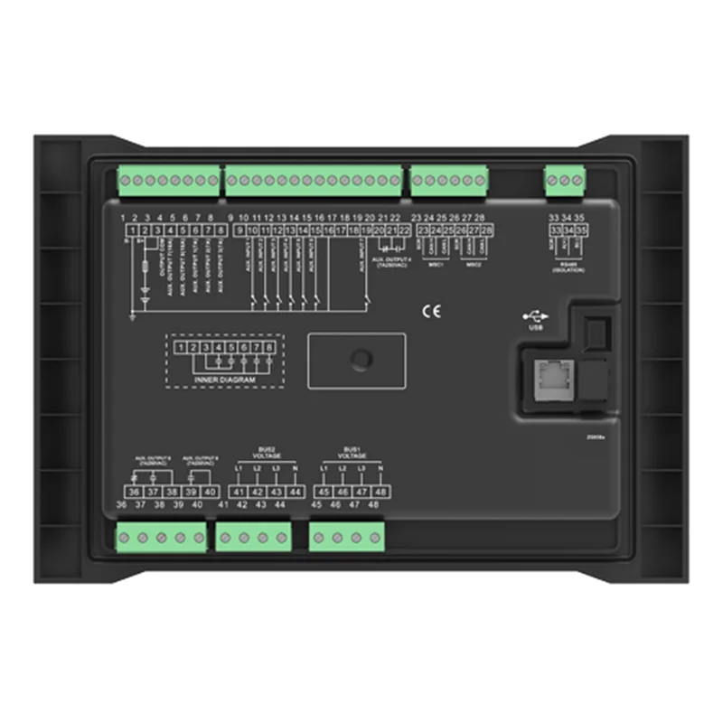 Контроллер генератора HGM9580 4 3 дюйма фотосессия параллельная шина RS485 |