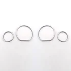 4 шт., Декоративные Хромированные Кольца для приборной панели BMW E36 M M3 GT Z3