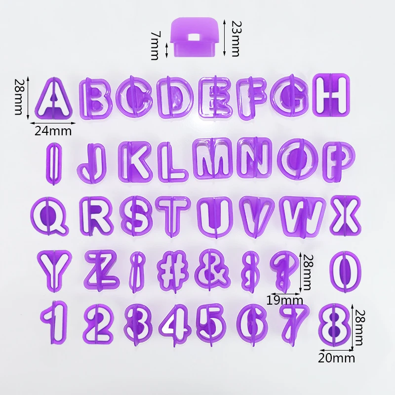 1 набор алфавитные штампы для печенья | Дом и сад