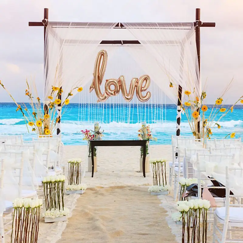 1 шт. любовные буквы воздушные шарики для украшения надувные шары новогодние