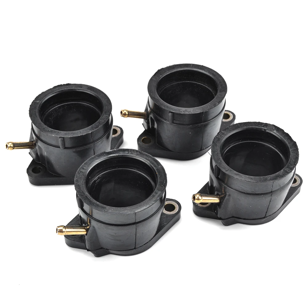 

4Pcs Motorcycle Carburetor Interface Adapter for Yamaha YZF600R Thundercat 1995-2007 4JH-13586-02 4JH-13596-02