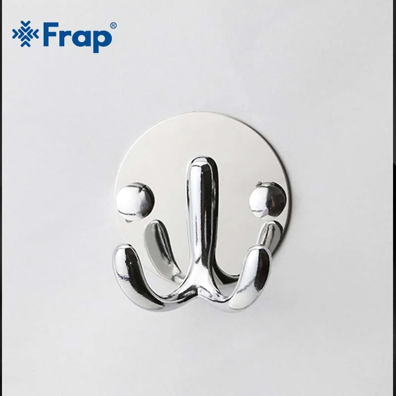 Frap 304 Нержавеющая сталь крючки 4 шт./компл. Y19002 настенная дверная вешалка для