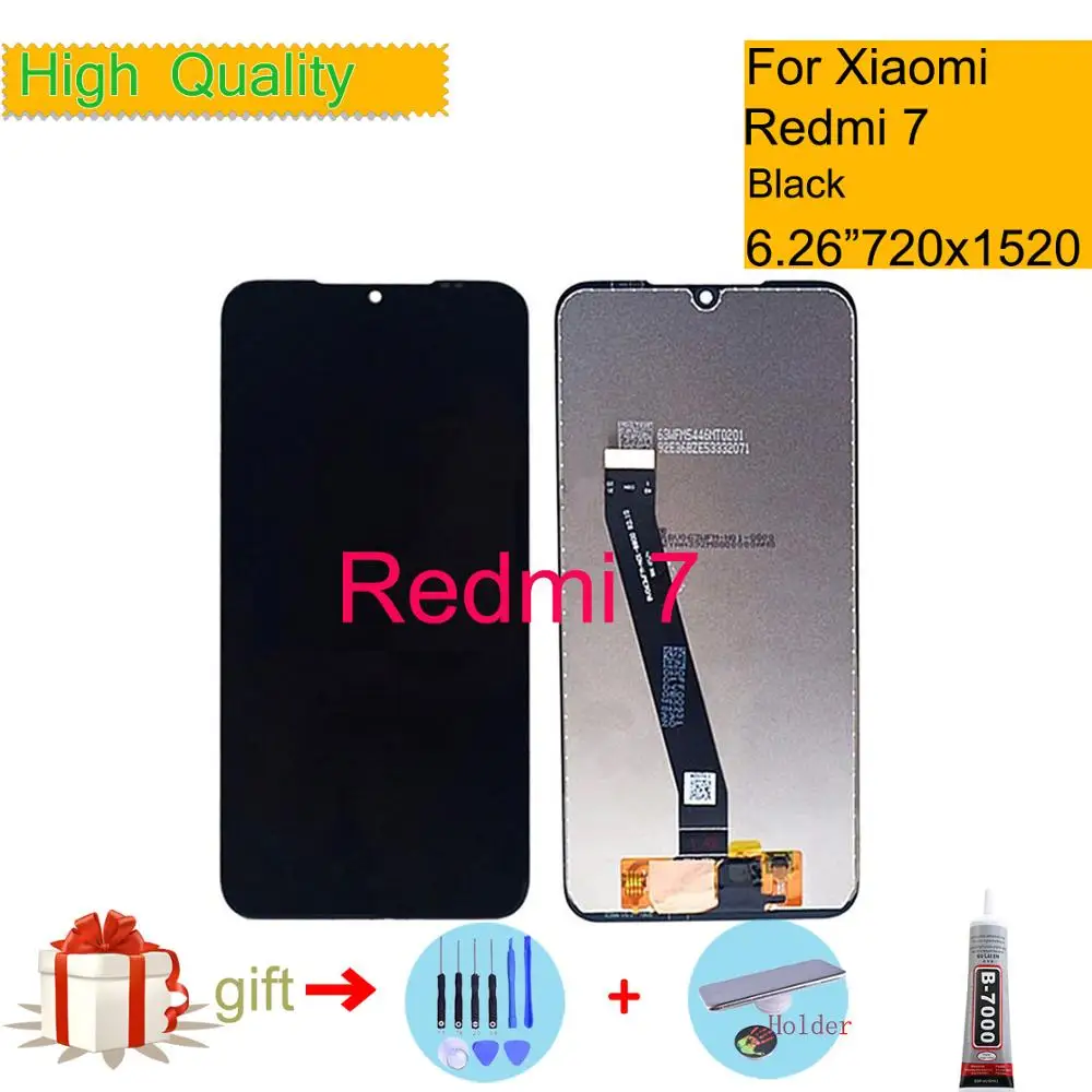 

Высококачественный ЖК-дисплей для Xiaomi Redmi 7, Полный ЖК-экран для Redmi 7, сменный экран в сборе