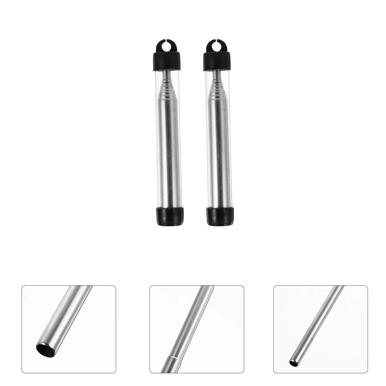 

2Pcs Outdoor Cooking Fire Starter Tubes Camping Tools Blowpipe Fire Tubes
