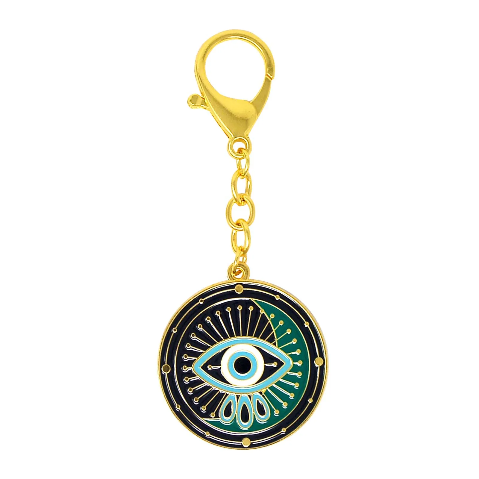 

FengShui Anti Evil-Eye Amulet Keychain To Protect Against Jealousy & Animosity W4955