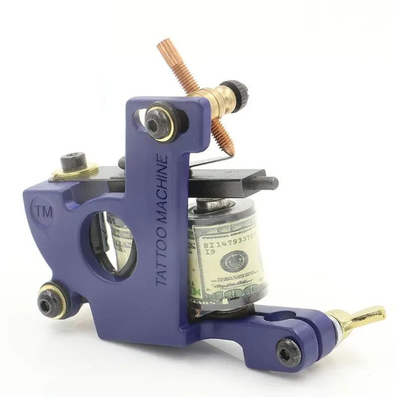 Новая профессиональная машина для тату в рулонах 10 обертываний стальная пушка
