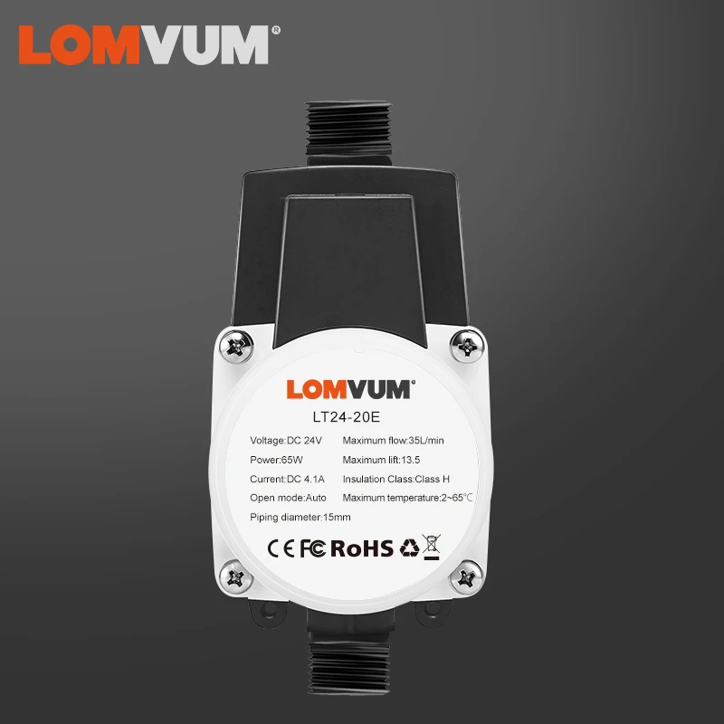 LOMVUM бустерный насос безщеточный Водяной 24V 65W 13 5 М Авто Давление контроллер IP56