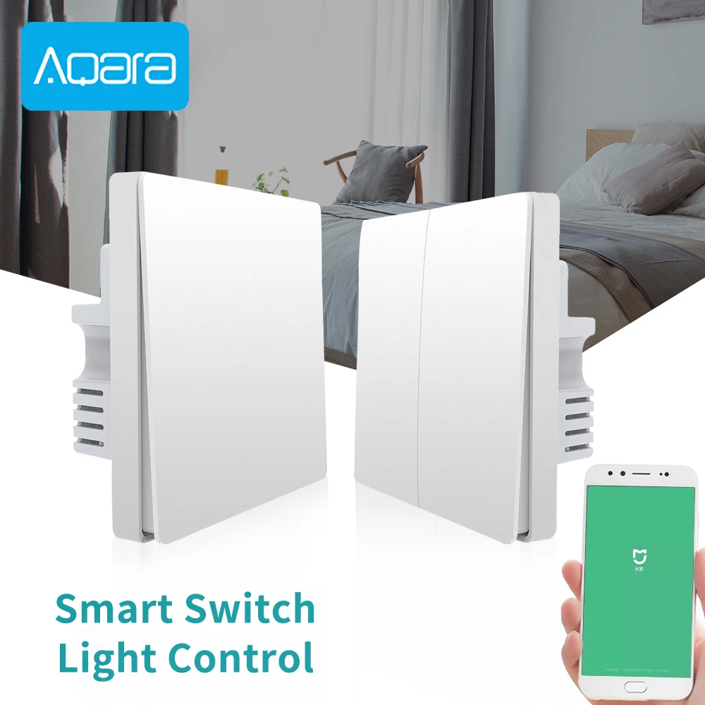 Блок управления умным домом Aqara хаб с настенным выключателем Wi Fi работает