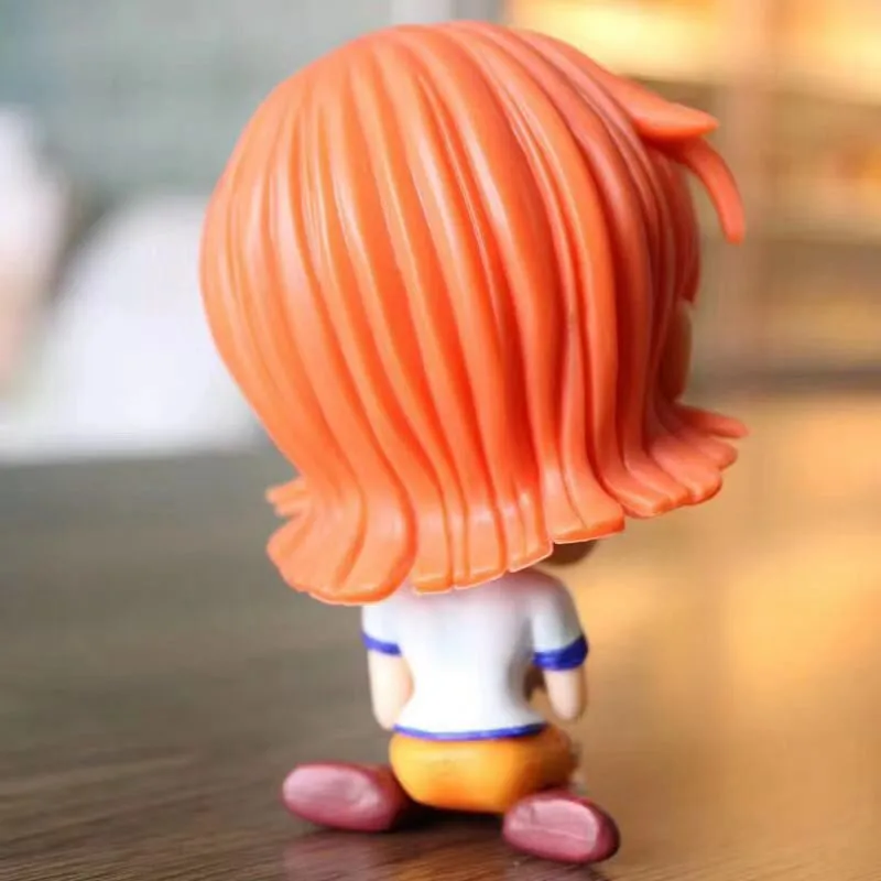 Симпатичные Ver. Нами сидящий Q деньги наличные нравятся ПВХ экшн фигурки Луффи