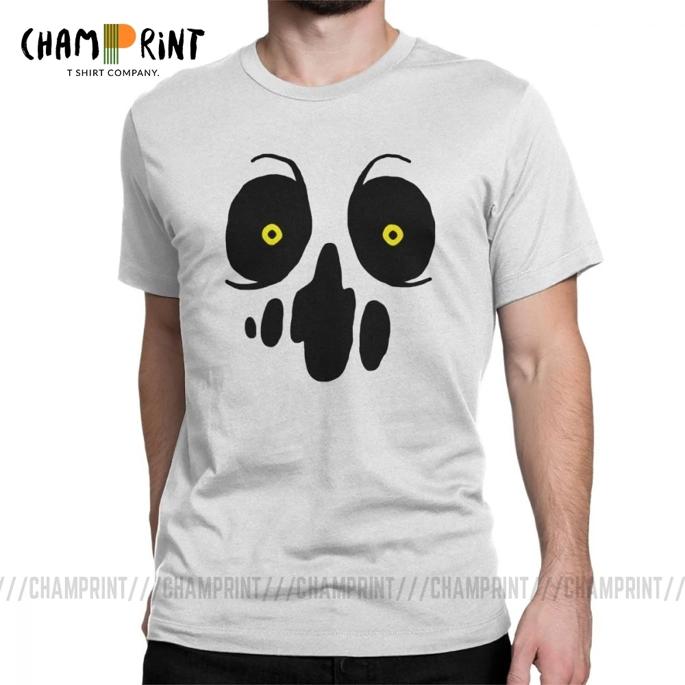 Мужская футболка с круглым вырезом из натурального хлопка коротким