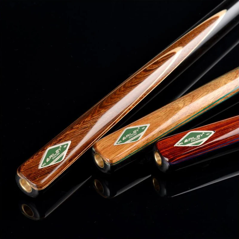 

RILEY Snooker Kit Handmade 3/4 Piece Snooker Cue One Piece Cue with Professional Extension with RILEY Case 10mm Tip Billiard Cue