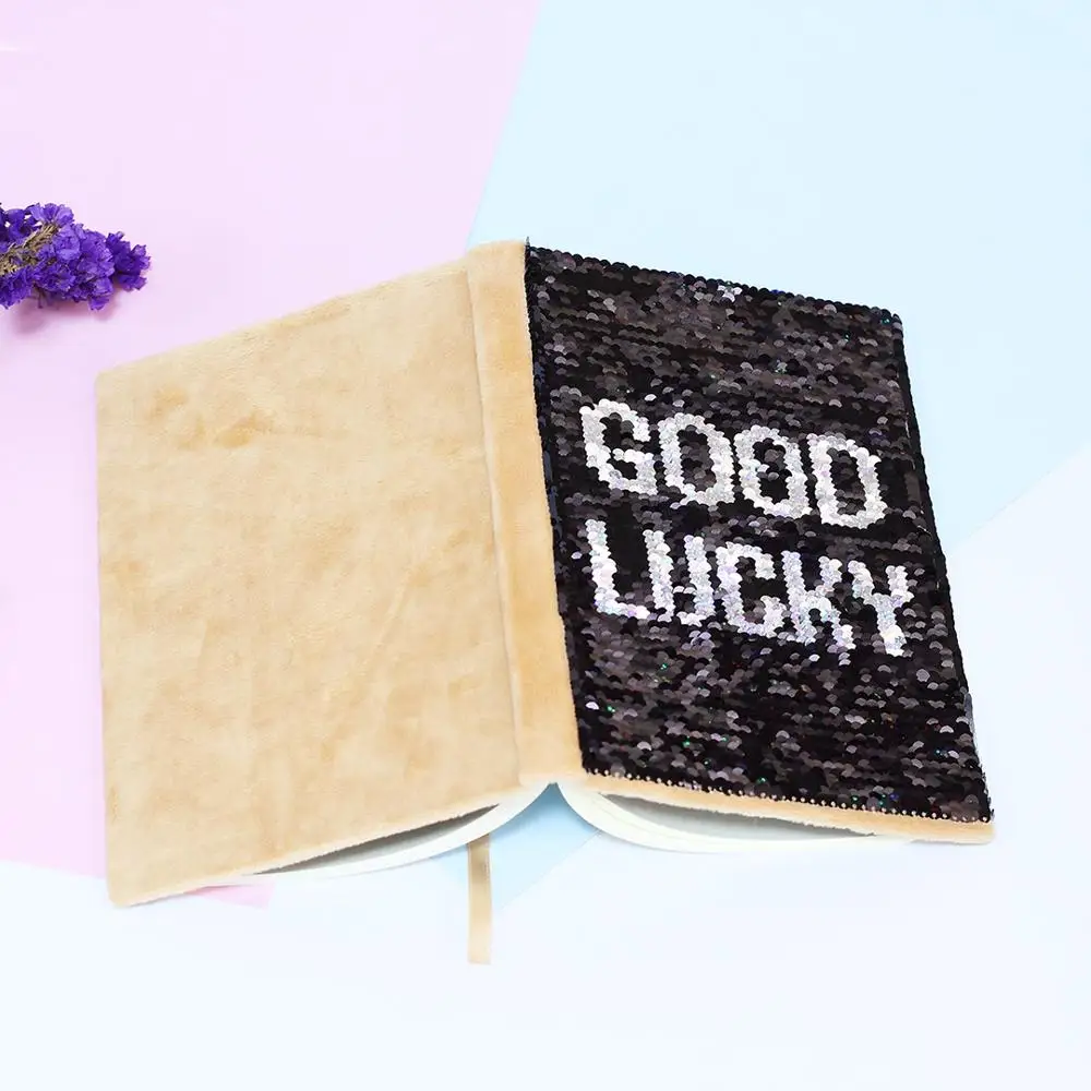 Блестки дневник блокнот А5 канцелярские принадлежности DIY s ежедневный Memos блеск |