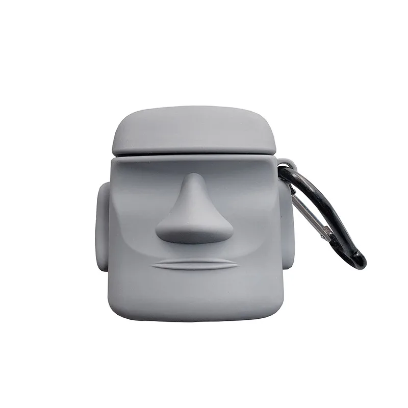 Винтажный чехол с изображением каменной статуи для Apple Airpods 2/1 роскошный