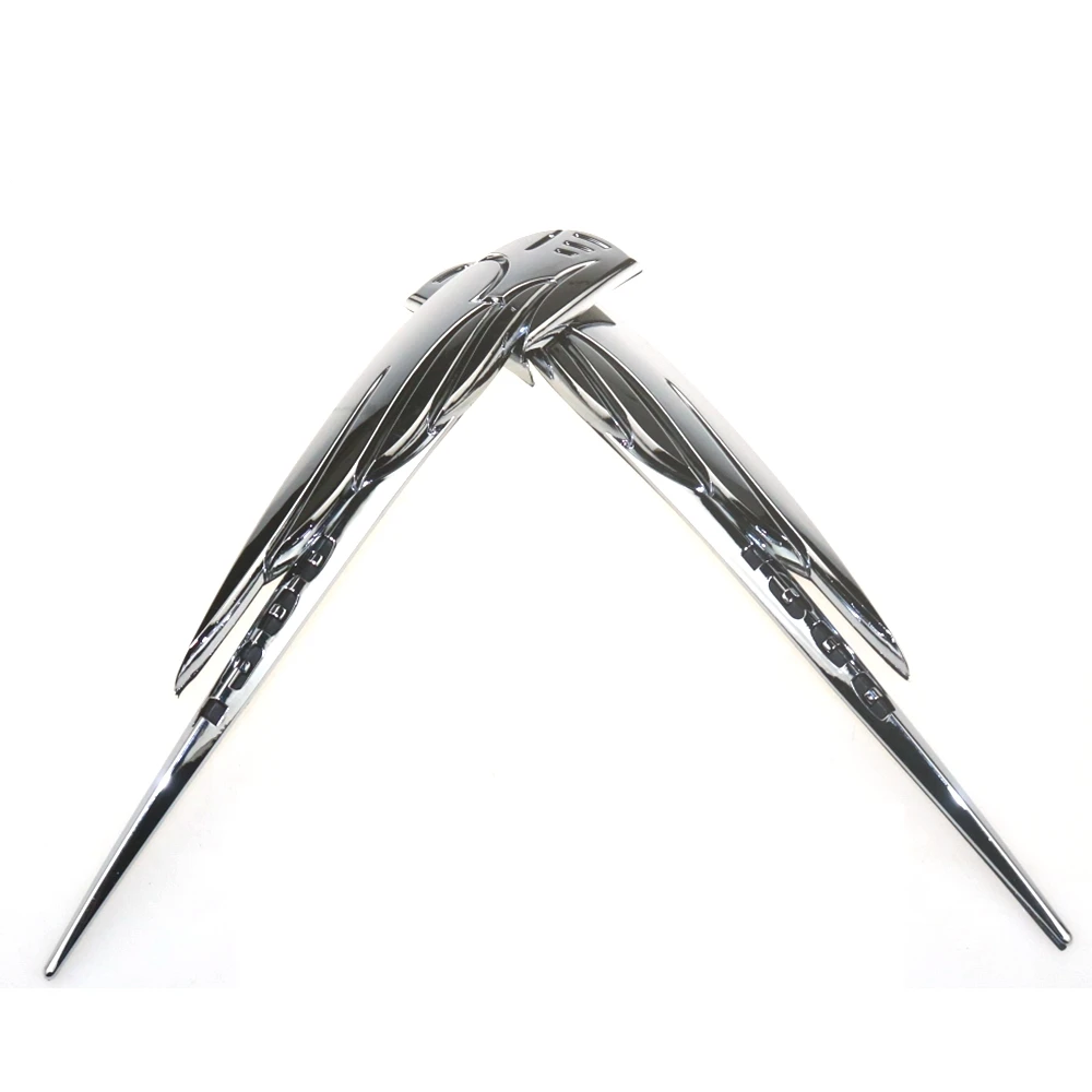 Деталь для мотоцикла Классическая хромированная эмблема бензобака наклейка