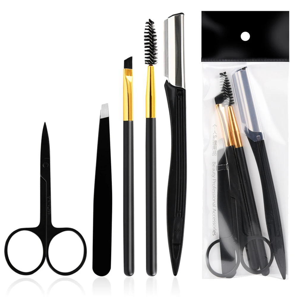 5 шт./компл. аксессуары для бровей зажим предмет формовочный нож косметика волос