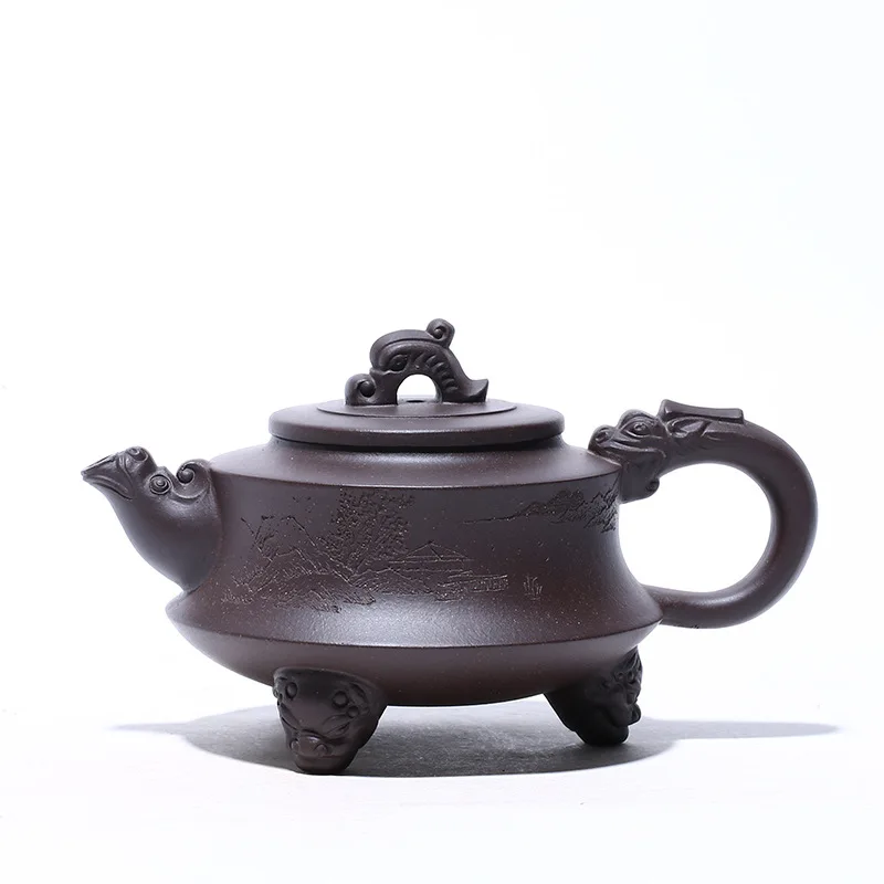 

Yixing purple clay teapot original mine