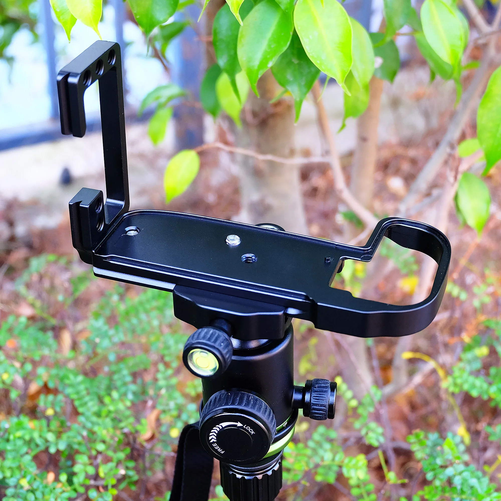 FOTGA Aluminium Quick Release L Platte Halterung Hand Grip Für Canon R5/R6/R5C – Detail 3