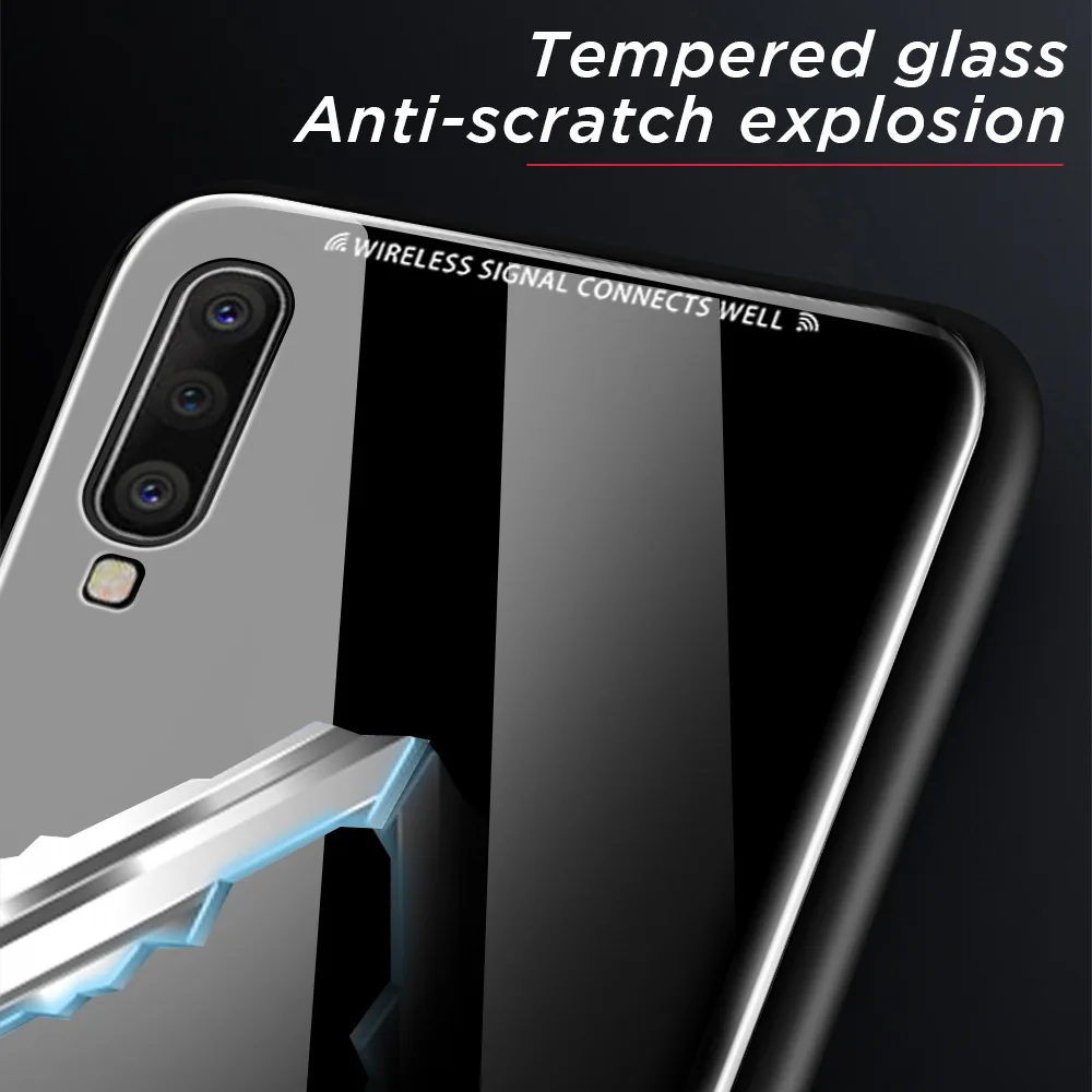 Для samsung Galaxy S9 Plus чехол S10 A40 A50 A60 A70 Lite S8 A7 A9 Coque Sansung M40 Capa простой глянцевый