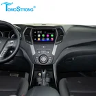 9 дюймовый Android GPS-навигатор для Hyundai IX45 Santa Fe 3 2013 - 2017 Автомагнитола мультимедийный видеоплеер с рамкой MIC 2.5D IPS