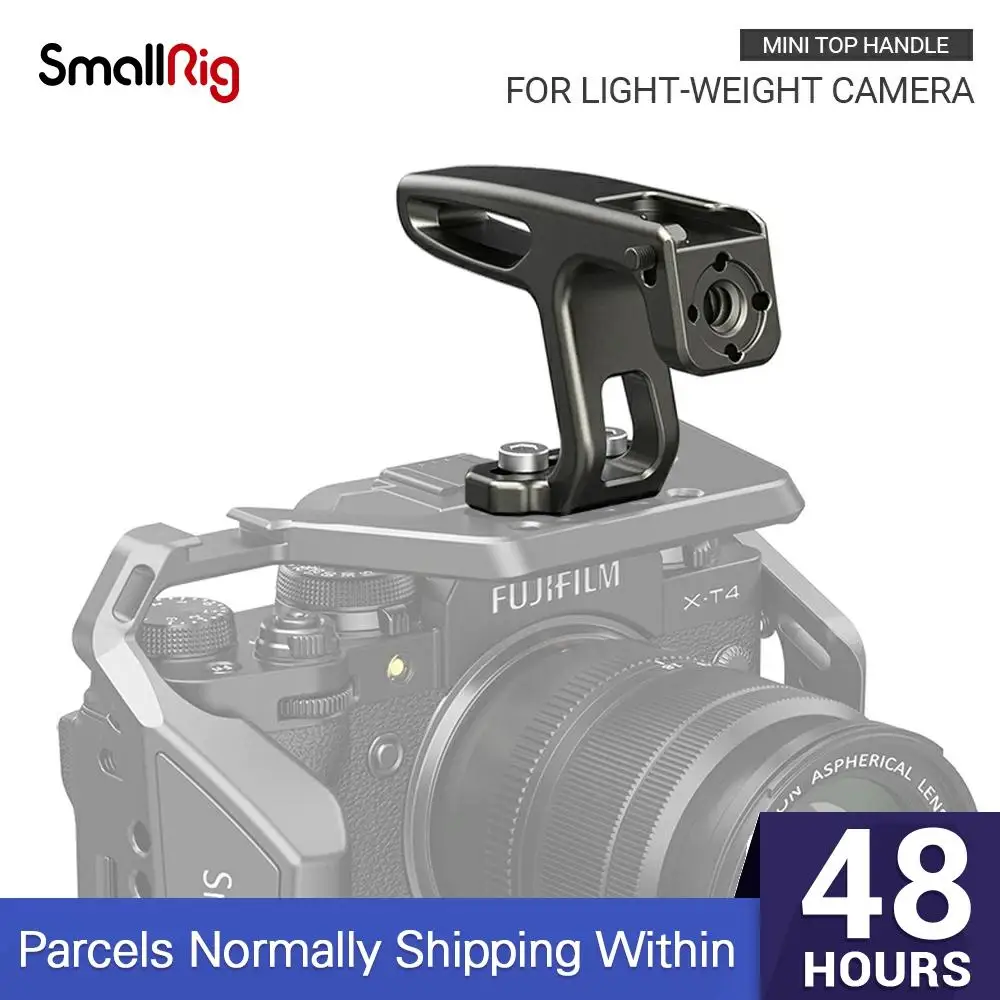 Superior com Montagem de Sapata Fria para Câmeras Smallrig Mini Punho Mirrorless Digitais Outras Câmeras Pequenas 1 4 Screws-20 Parafusos-2756 –