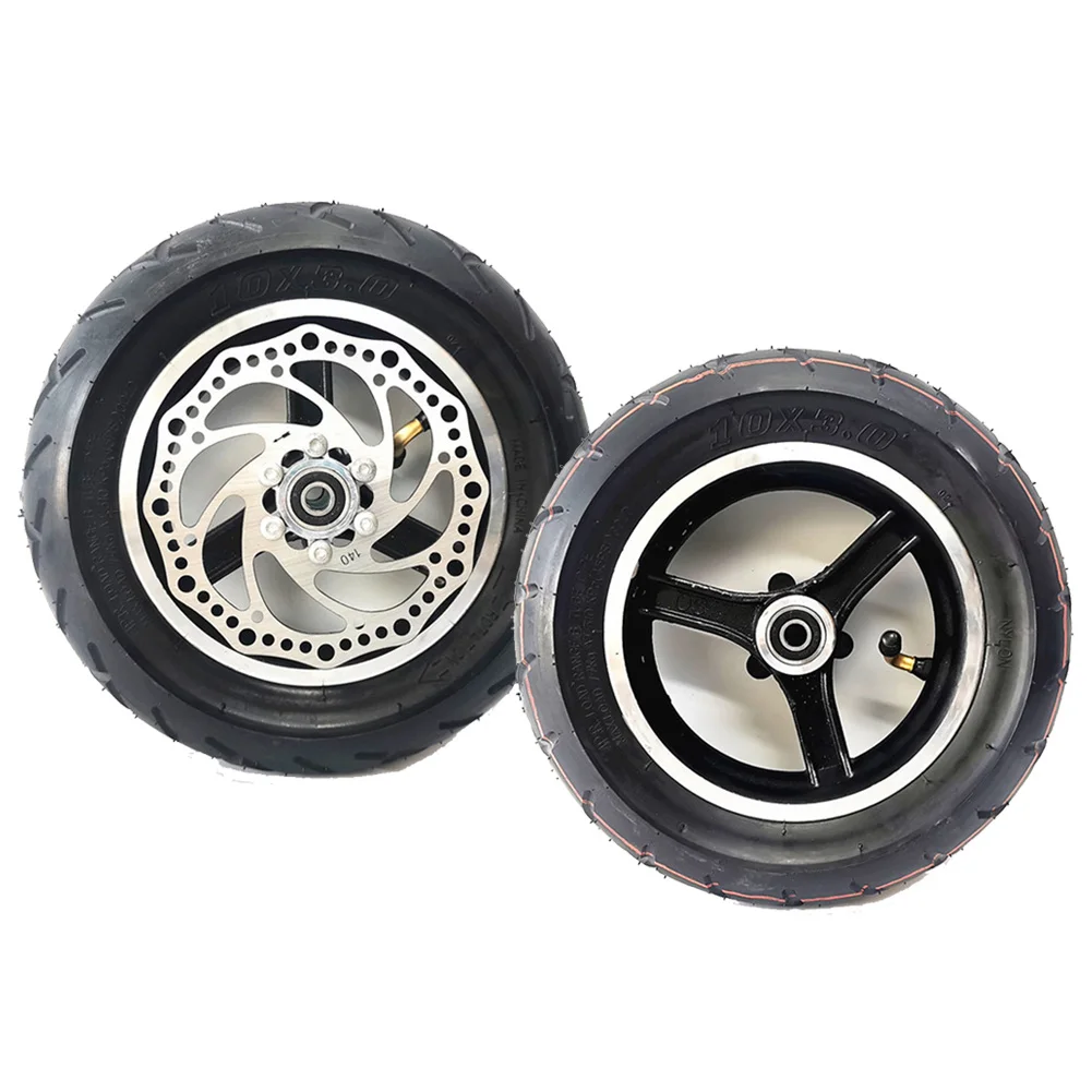 

10x3.0 10x3.0-6 Tires Widened Electric scooter Black 10mm Bearing Wheel hub