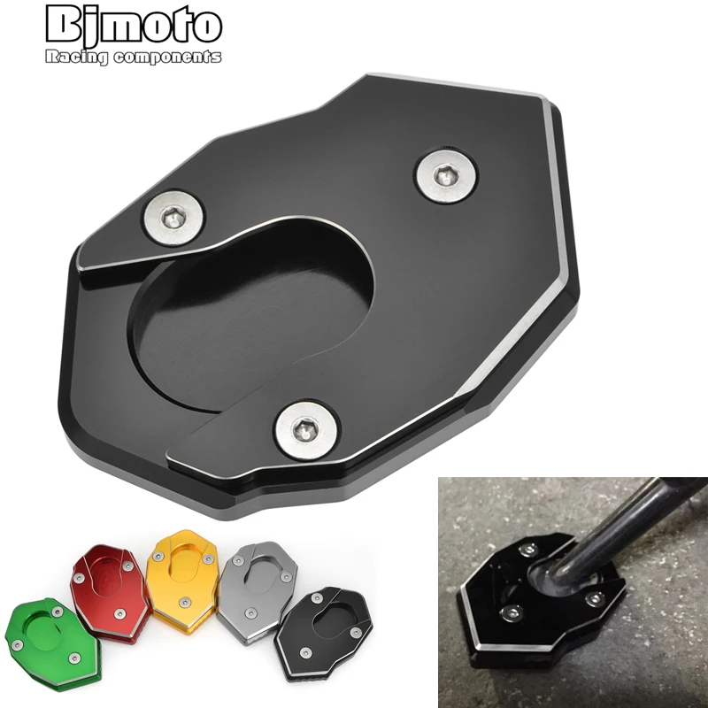 CNC алюминиевая ZX 6R 10R подножка боковая подставка для Kawasaki ZX6R 09 17 ZX10R 10 ER6N ER
