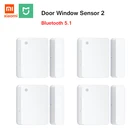 Датчик открытия окон и дверей Xiaomi 2, наборы для умного дома для отслеживания открытия окон и дверей, работает с приложением mi Home и Bluetooth шлюзом mijia