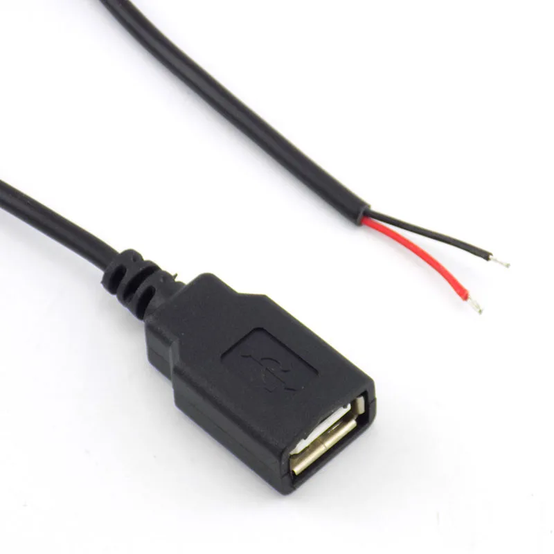 0 3 м/1 м/2 м 2 Pin USB Женский Мужской 4 контактный провод разъем зарядный кабель