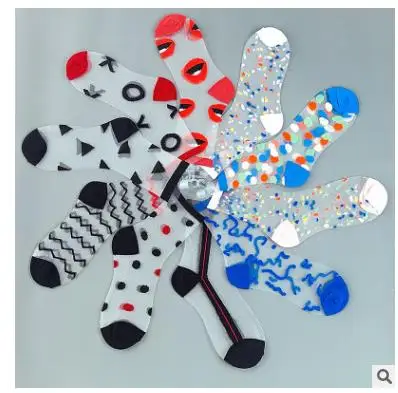 Летние сексуальные ретро кружевные цветочные сетчатые женские носки для девочек