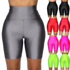 Сексуальные женские шорты пуш-ап для бега тренажерного зала дышащие облегающие Шорты Фитнес, тренировки, Спорт Компрессионные шорты для фитнеса